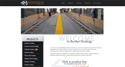 Desktop Screenshot of bordengratings.com